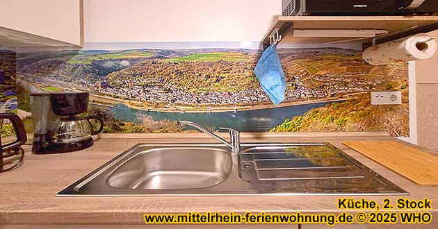 Mittelrhein-Ferienwohnung Küche